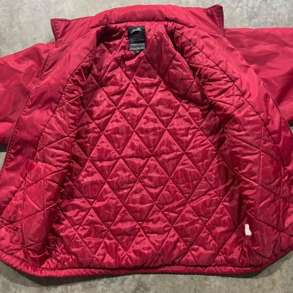 Slazenger Red Puffer Jacket - Picture 2 of 8